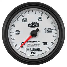 Phantom II® Mechanical Fuel Pressure Gauge
